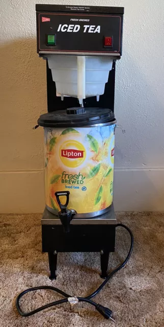 USED LTB-103 Lipton Branded Cecilware TB Series 3 Gallon Iced Tea Brewer