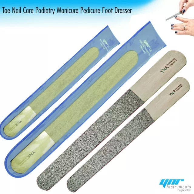 Chiropodist Quality Diamond Deb Nail Files Podiatry Manicure AUTOCLAVABLE  CE