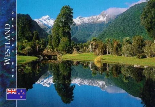 Ansichtskarte: Neuseeland: View Fox Glacier, Westland