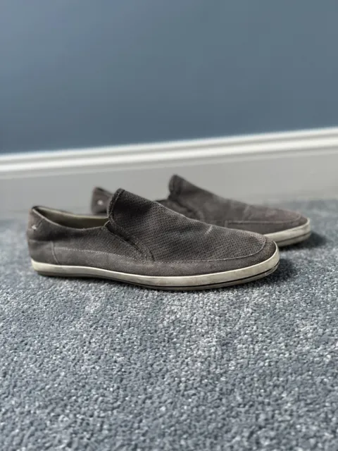 STEVE MADDEN WELDON Mens Flat Casual Slip-On Shoes Size 11 Medium Gray ...