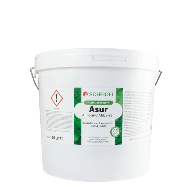 Scheidel Asur Allround sverniciatore 10 l, dissoluzione intensiva