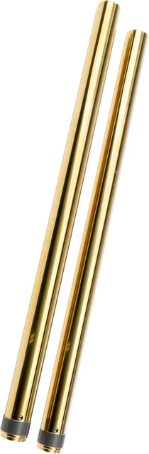 HARDDRIVE 1992-2005 Harley-Davidson FXDC Dyna Super Glide Custom GOLD FORK TUBES