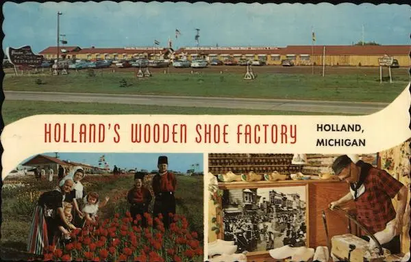 Holland's Wooden Shoe Factory,MI Ottawa,Allegan County Michigan Penrod Studio