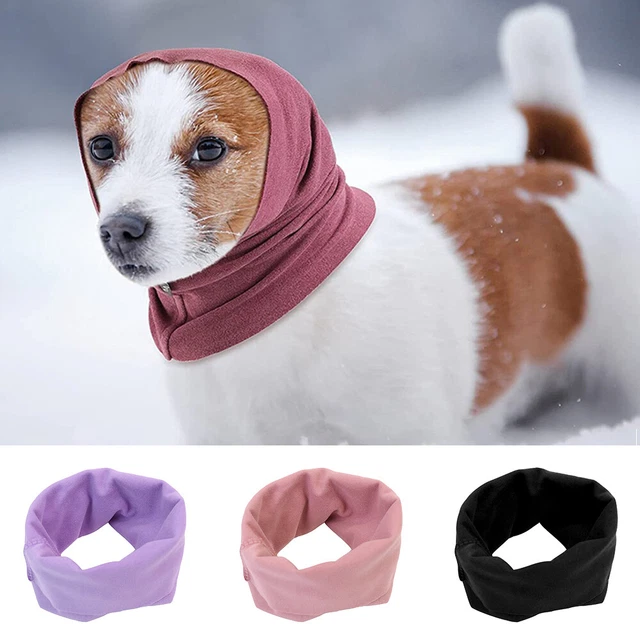 1PC Soundproof Scarf Dog Hood Earmuffs Anti-noise Earmuffs Calming Pet Ear Cover