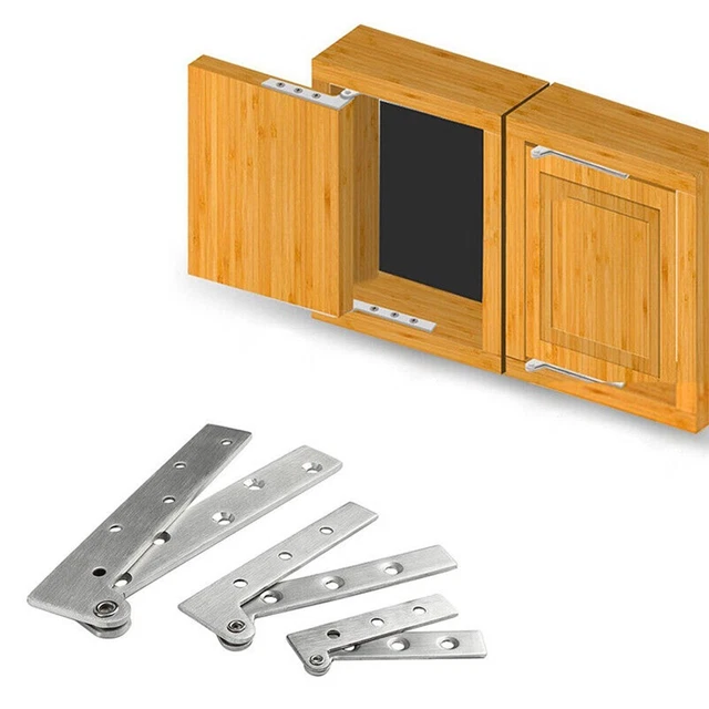 Charnières Invisibles En Acier Inox – Ajustables Pour Portes D'armoire