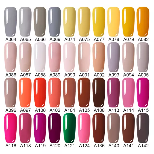 186 assic Gel Nail Polish Soak off UV Gel Varnish Nail Spa Party Show Shiny 3