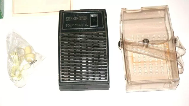 Kensington Super Deluxe 10 Transistor Solid State Hi-Fi Radio Model: 1638 2