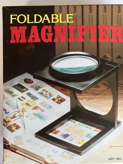 Magnifying Glasses magnifier 1.5X 2.5X 3.5X 5.0X USB Rechargeable With LED  Light