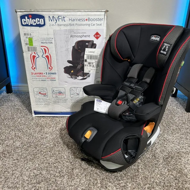 Chicco MyFit Harness + Booster Child Safety Baby Car Seat Atmosphere NEW