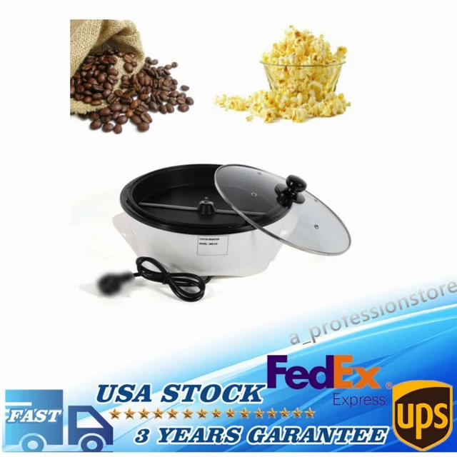 Electric Coffee Roaster Household Coffee Bean Roasting Baking Machine Home Use
