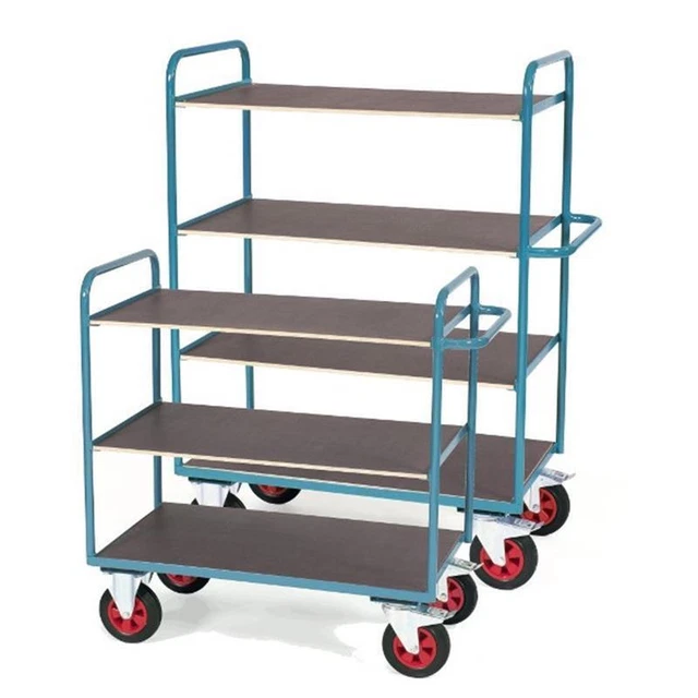 Carrello a pavimento leggero con 3 o 4 piani di carico starnuto carrello commissionatore carrello da tavolo