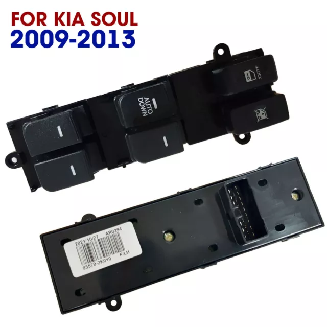 Master Left Driver Side Power Window Switch For 2011-2013 Kia Soul 935702K010