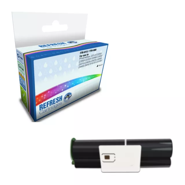 Refresh Cartridges Fax Roll TTR-815/TTR-900 Compatible With Sagem Fax Machines