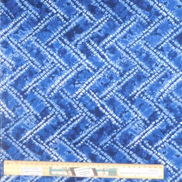 Quilting Patchwork Sewing Fabric Shibori Tochi Chevron 50x55cm FQ