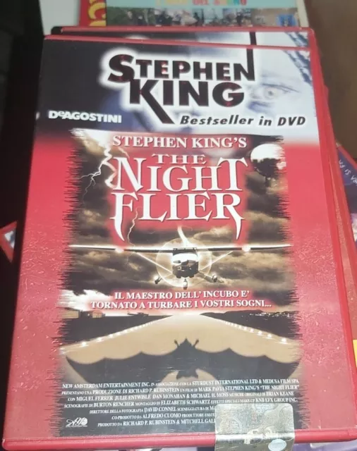 Dvd The Night Flier Di Stephen King  Fuori Catalogo Con Foglietto