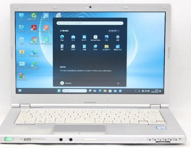 PANASONIC LET'S NOTE CF-LX6 Laptop PC Core i5-7300U 8GB SSD 256GB