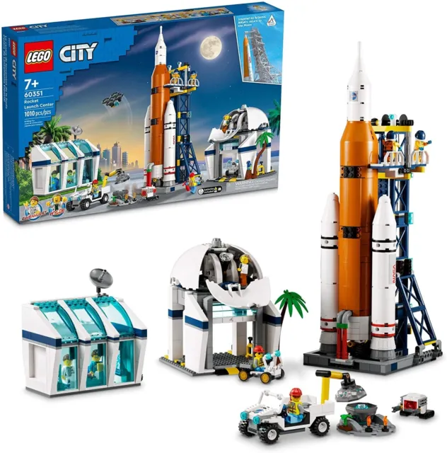 LEGO 60351 CITY Rocket Launch Center gift NASA astronauts moon blocks Stars toy