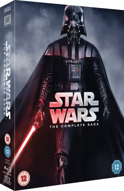 Star Wars: The Complete Saga (Blu-ray, 9-Disc Set) ~ Brand New & Factory  Seal ~