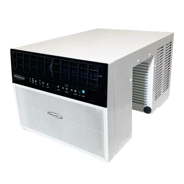 Soleus Air 8,000 BTU Hybrid Saddle Window Air Conditioner With Wifi Soleus Air 8,000 BTU Hybrid Saddle Window Air Conditioner With Wifi