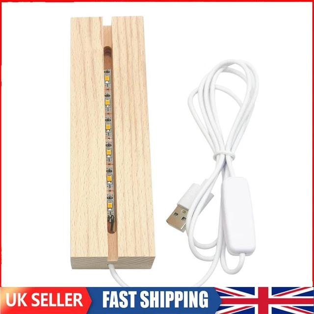 Chazcool LED Light Base, 7 Color Light Base For Glass Art