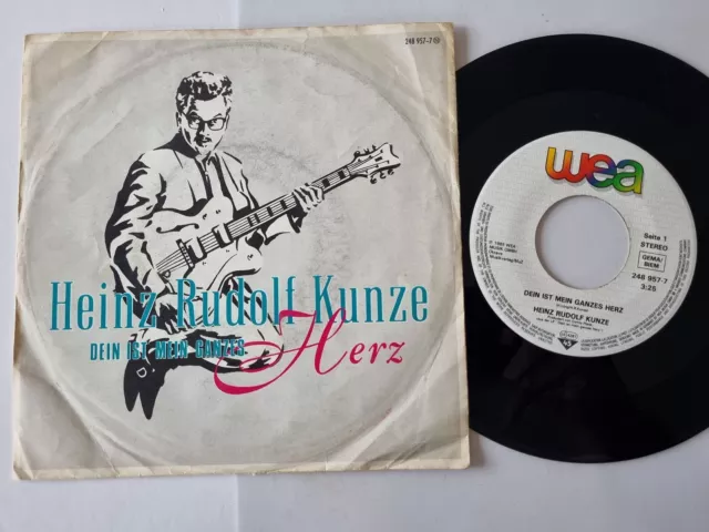 Heinz Rudolf Kunze - Dein ist mein ganzes Herz 7'' Vinyl Germany