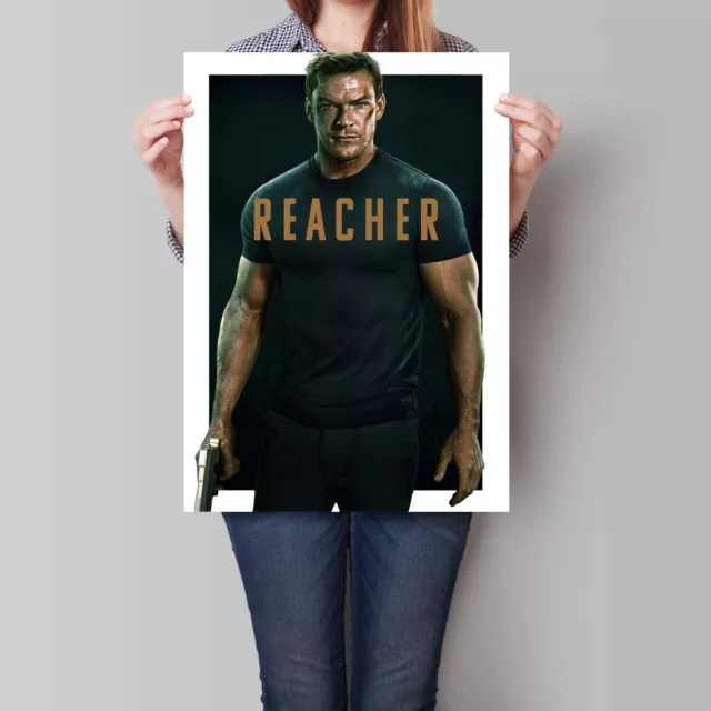 Reacher Poster Alan Ritchson TV Series A2 A3