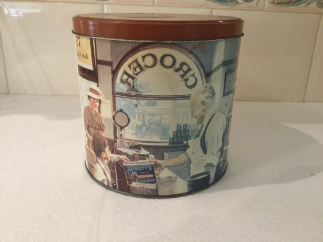 Collectable Arnott’s Biscuit Tin ( Grocer )