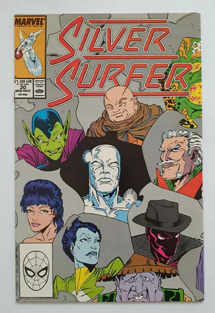 Marvel Silver Surfer 1989 comic #30 VF/NM unread bagged boarded