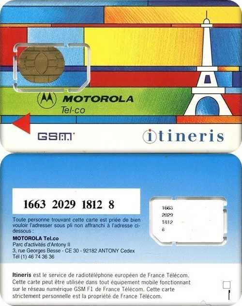 N°145 Telecard / Smart Card / Rare Gsm Card / Ttb-Luxe