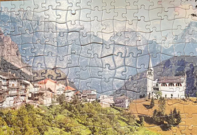 Pan Am Airlines Promotional Jigsaw Puzzle Italy Jaymar 1960's Thick Pieces-A31