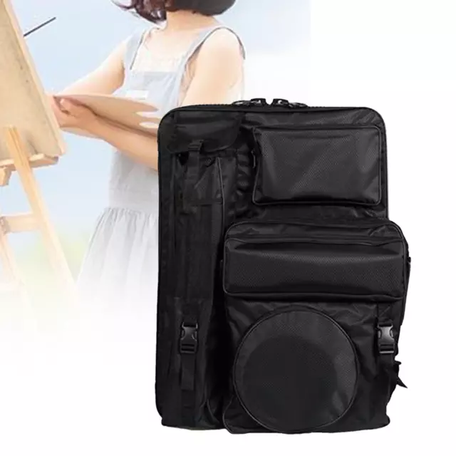 Art Portfolio Case Tote Sac De Transport Pour écran D'affichage Pinceaux Voyage