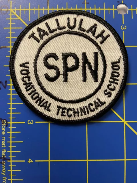 Vintage Tallulah Vocational Tecnico Scuola Spn Toppa Louisiana La Tvts Nursing