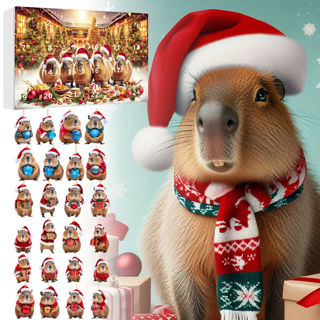 Capybara Calendar 2025, Cute Capybara Prntable Calendar, Cute Calendar