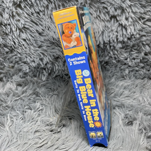 BEAR IN THE Big Blue House - Early to Bed, Early to Rise VHS Tape 2001 ...
