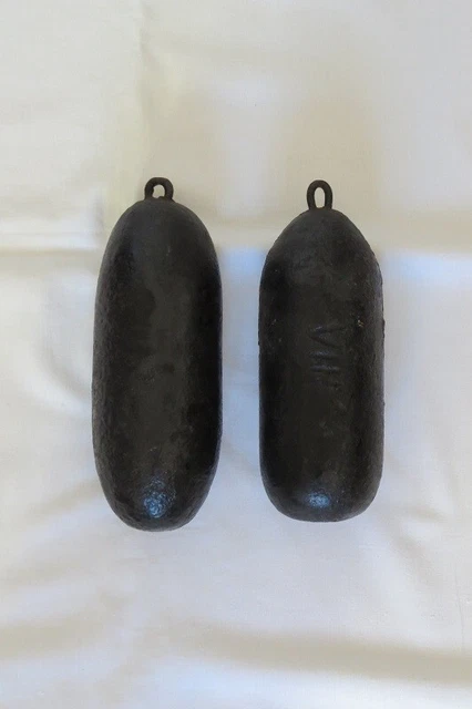 Antique French Morbier Comtoise Wall Clock Weights Antique French Morbier Comtoise Wall Clock Weights