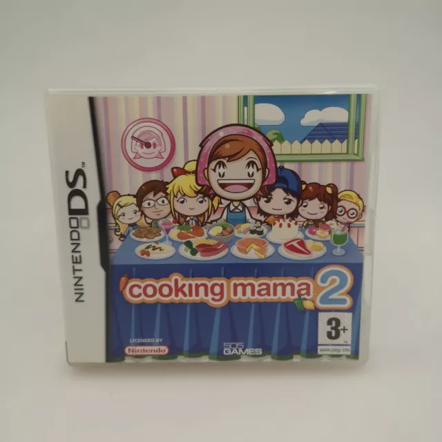 Cooking Mama 2 for Nintendo DS in very Good Condition | Complete CIB