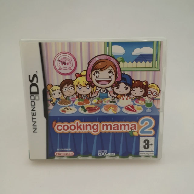 Cooking Mama 2 for Nintendo DS in very Good Condition | Complete CIB