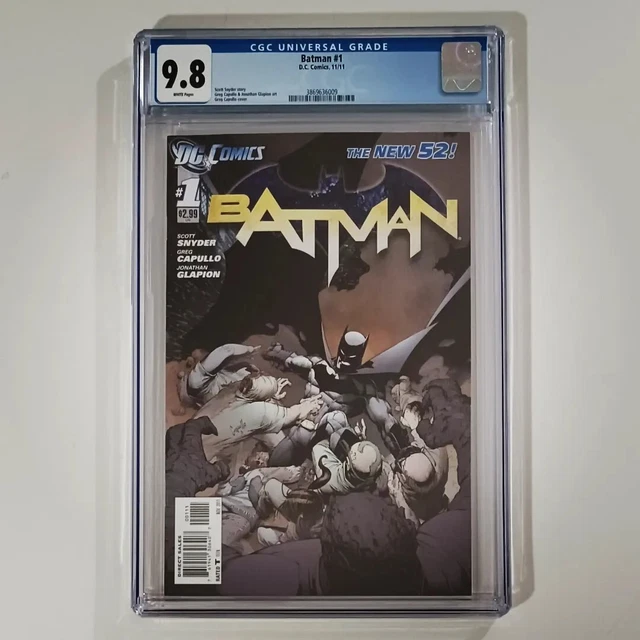 BATMAN # 1 CGC 9.8 2011 The New 52! DC Comics 1st PRINT 1st App Harper Row