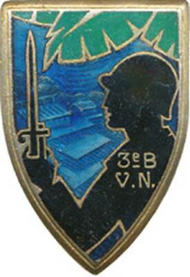 Bataillon d’Infanterie chat noir 2243 émail D.O.M.Dép. 21° T.D 