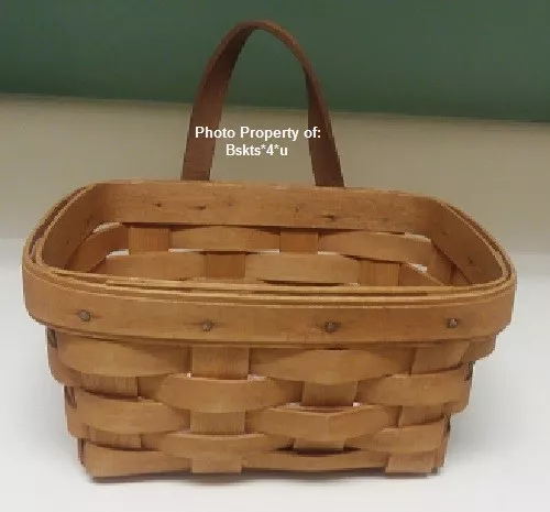 USA NEW Longaberger TEA- Small Key Basket LINER in VINTAGE BLOSSOM **FREE SHIP** 3