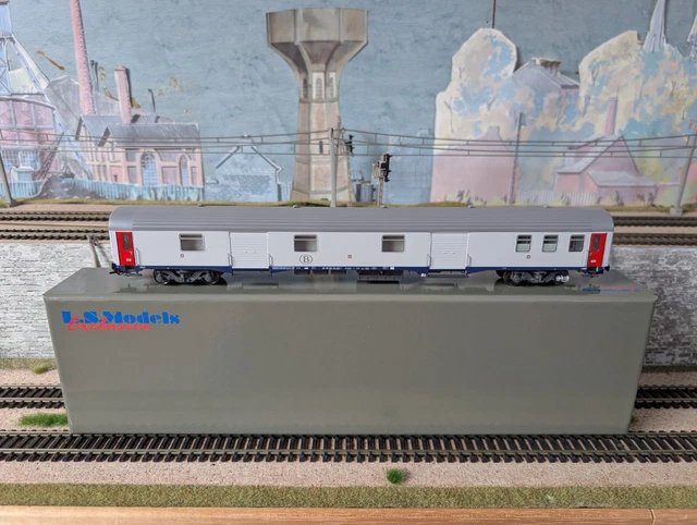 Ls Models 32300 Set de 2 wagons tombereaux, SNCB, DM / DMH rouge UIC, SACILOR 4412345021897 Ls Models 32300 Set de 2 wagons tombereaux, SNCB, DM / DMH rouge UIC, SACILOR 4412345021897