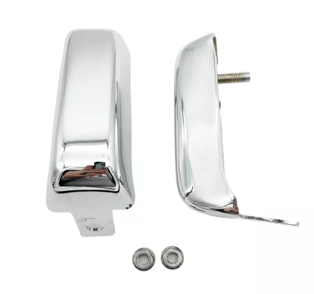 Chrome Rear Bumper Guard Set For 1981-1988 Oldsmobile Cutlass Supreme