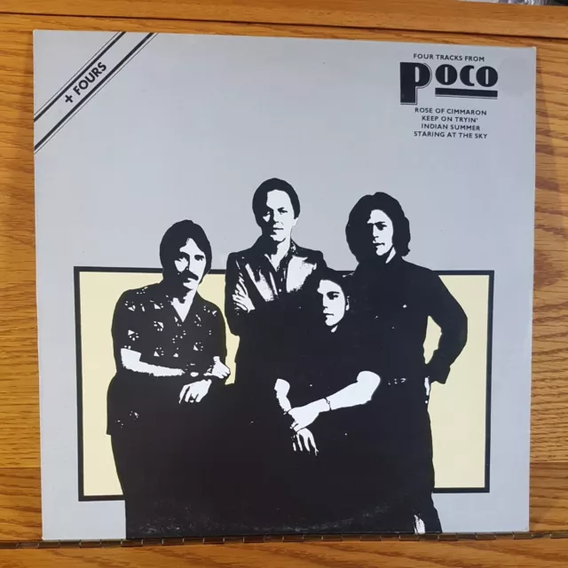 Poco  Four Tracks From Poco  1977 Vinyl 12" Single  Abc Abe 12011 Mint Condition