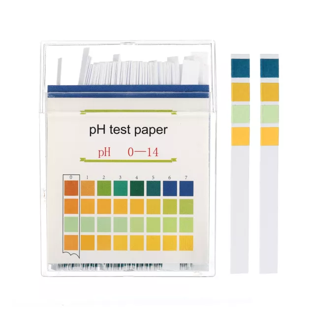 PH Essai Bandes 0-14, 100 Indicateur Papiers Litmus Testeur pour Essai