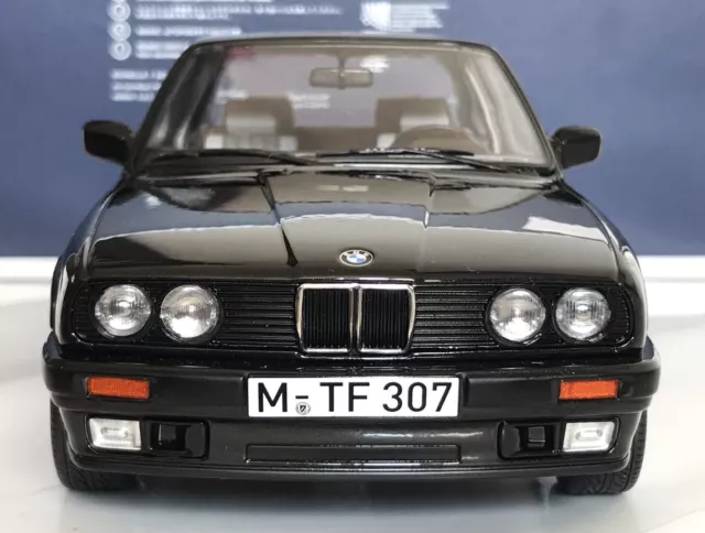 Norev 183203 BMW 325i 3-Series 3er E30 1987-1991 Black metallic Schwarz met 1:18