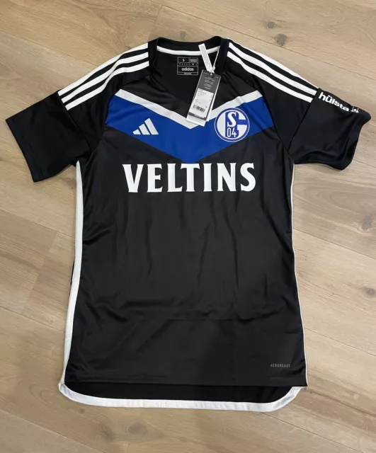 FC SCHALKE 04 - Adidas Ausweich-Trikot 23/24, Gr. S - Veltins- 7 Libuda