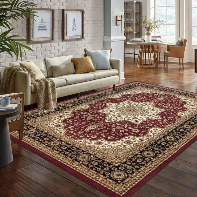 New Stylish Large Traditional Rugs for Living Room Bedroom Hallway Runner Carpet 3