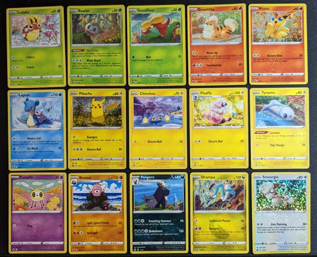 POKEMON MCDONALDS 2022 FULL COMPLETE MASTER SET 15/15 Cards (6 HOLO