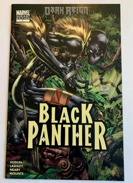 Black Panther Comic #1 2009 1st Appearance Shuri Cover Variant Marvel NM