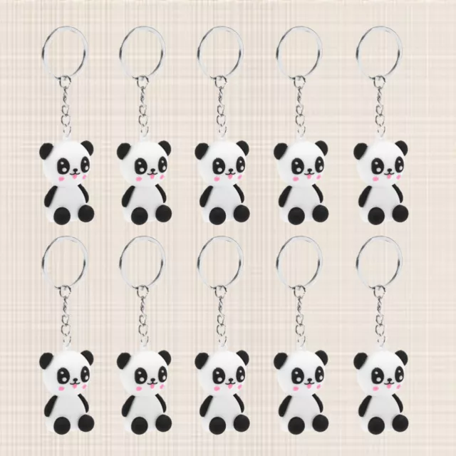 10Pcs Keychains Creative Gift Keyrings Bag Charm Keychain Bag Hanging Pendant